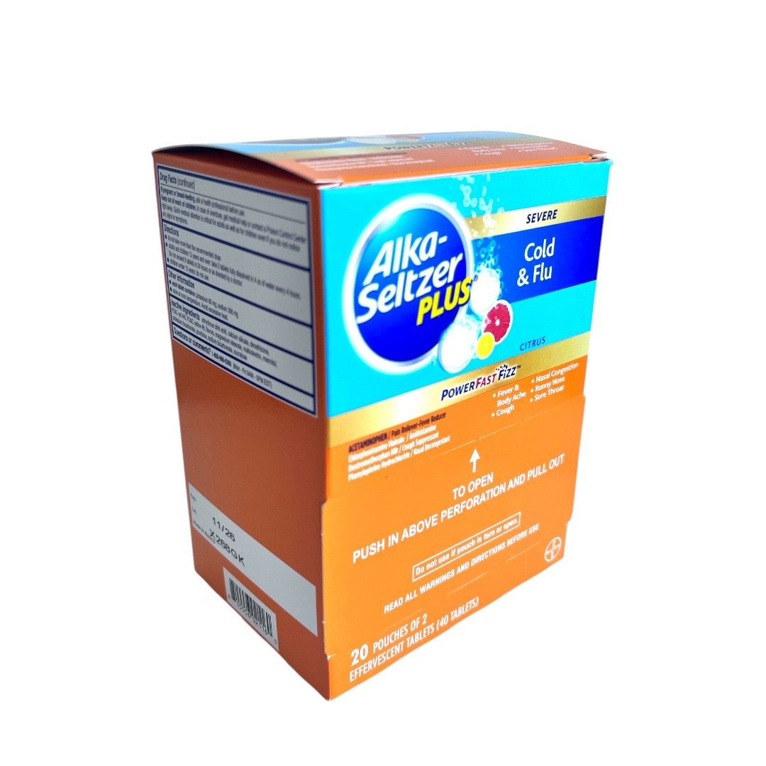 ALKA SELTZER PLUS COLD &amp; FLU