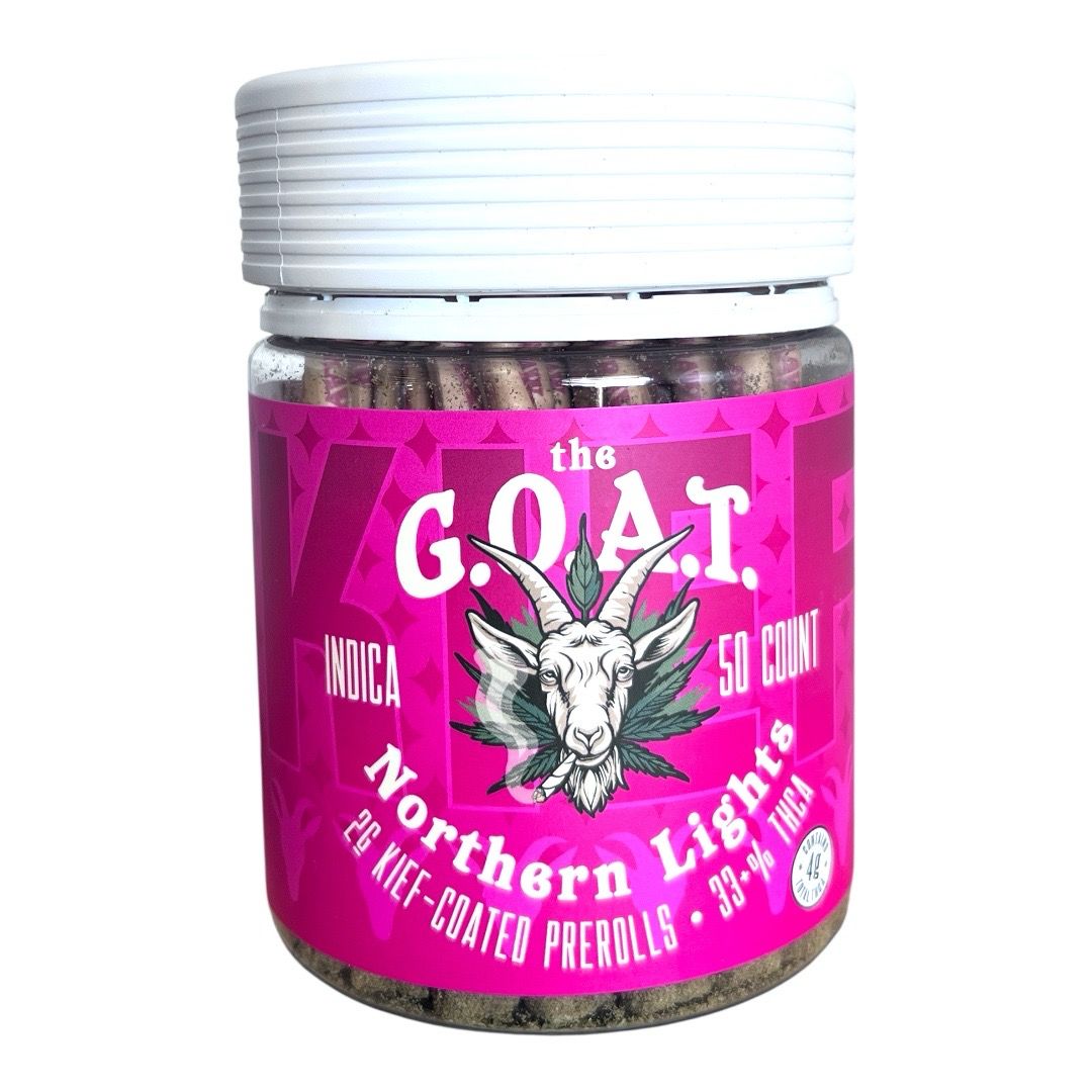 THE GOAT- NORTHERN LIGHTING- 2G -KIFE INDICA