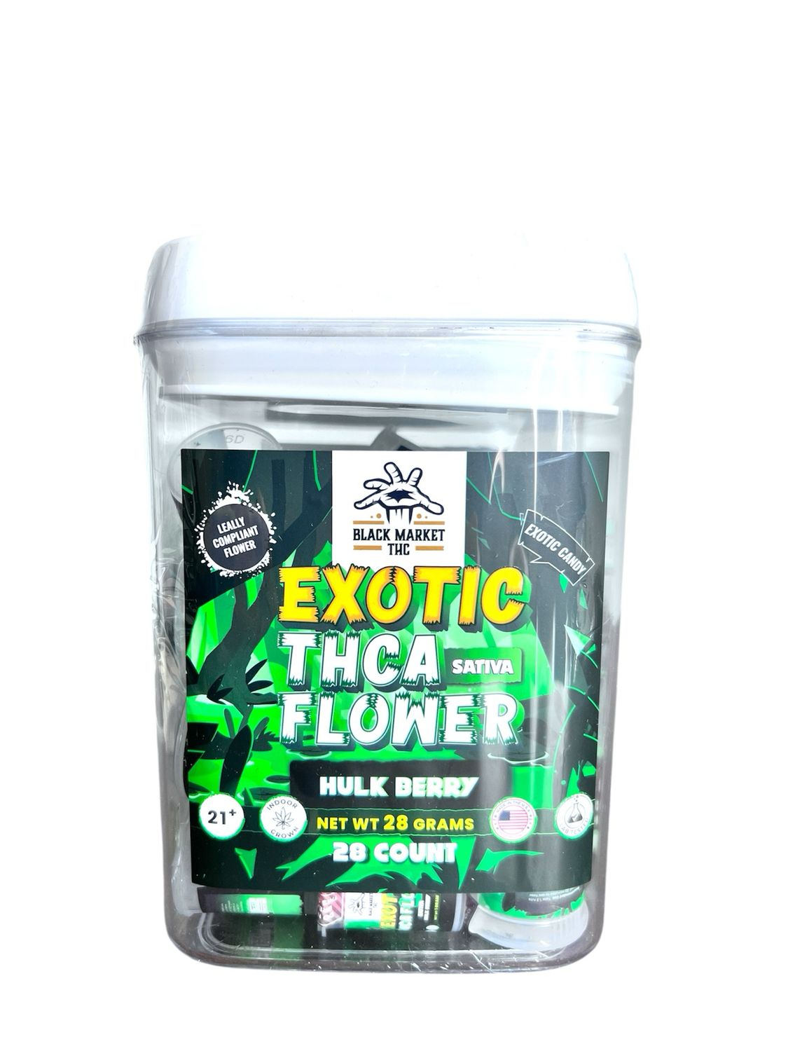 SATIVA - HULK BERRY - 28CT