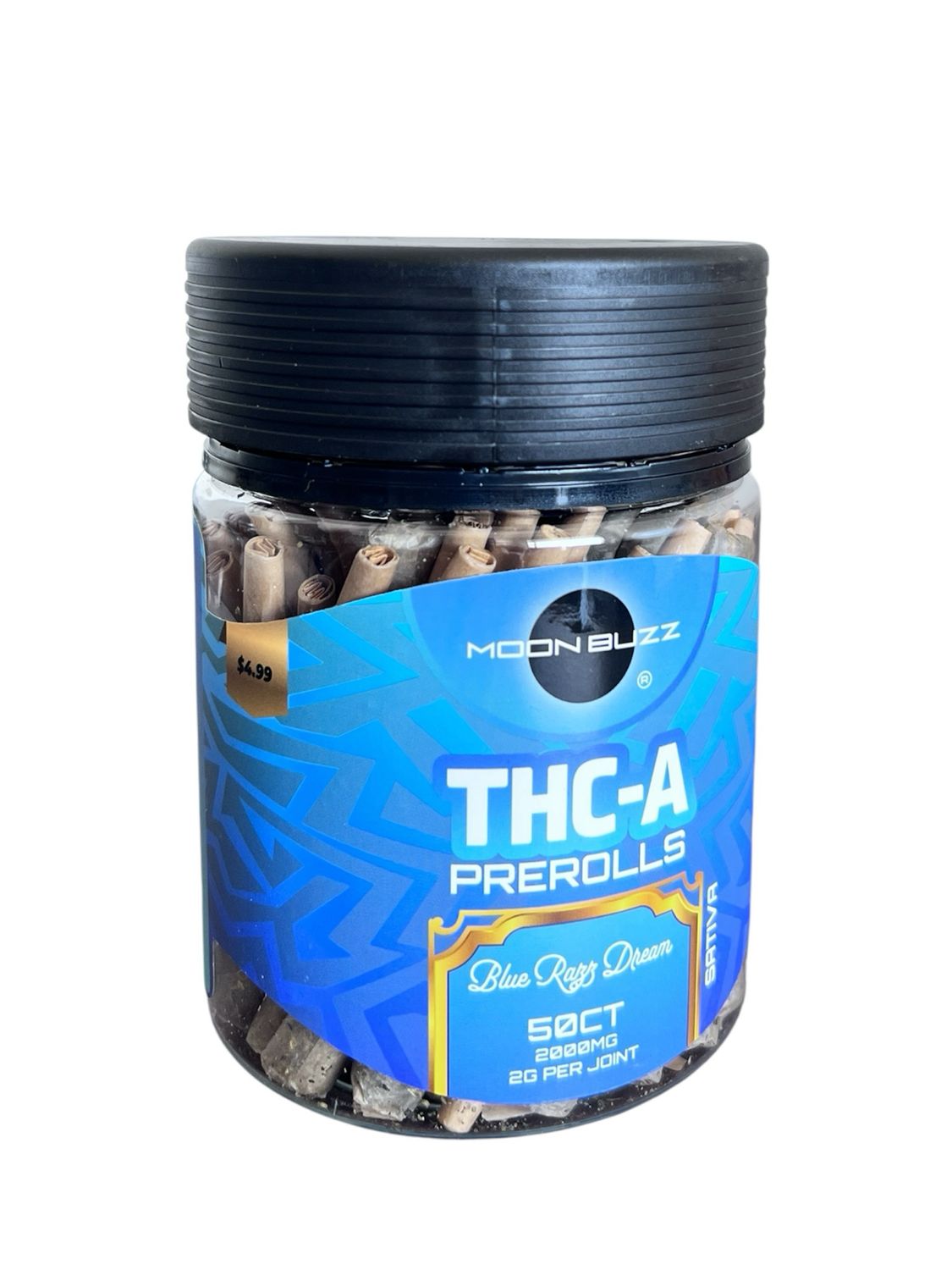 THC-A PREROLLS 50CT - 2G EACH (4.99)