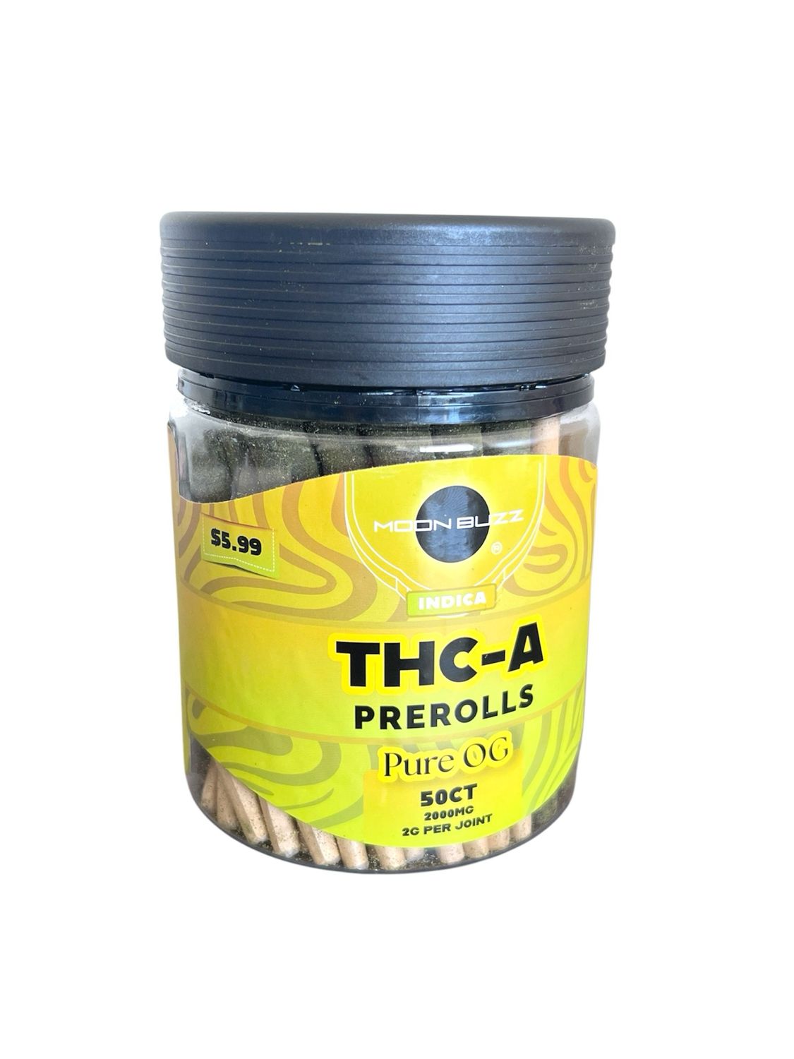 THC-A PREROLLS 50CT - 2G EACH (5.99)