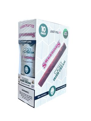 SMACKEDWOODS - 1 CIGAR CONE - 10 PACKS - 5 FLAVORS