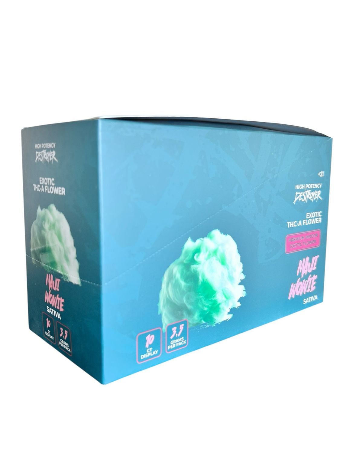 DESTROYER MAJT WOWIE - SATIVA  10 CT DISPLAY 3.5 GRAMS PER PACK
