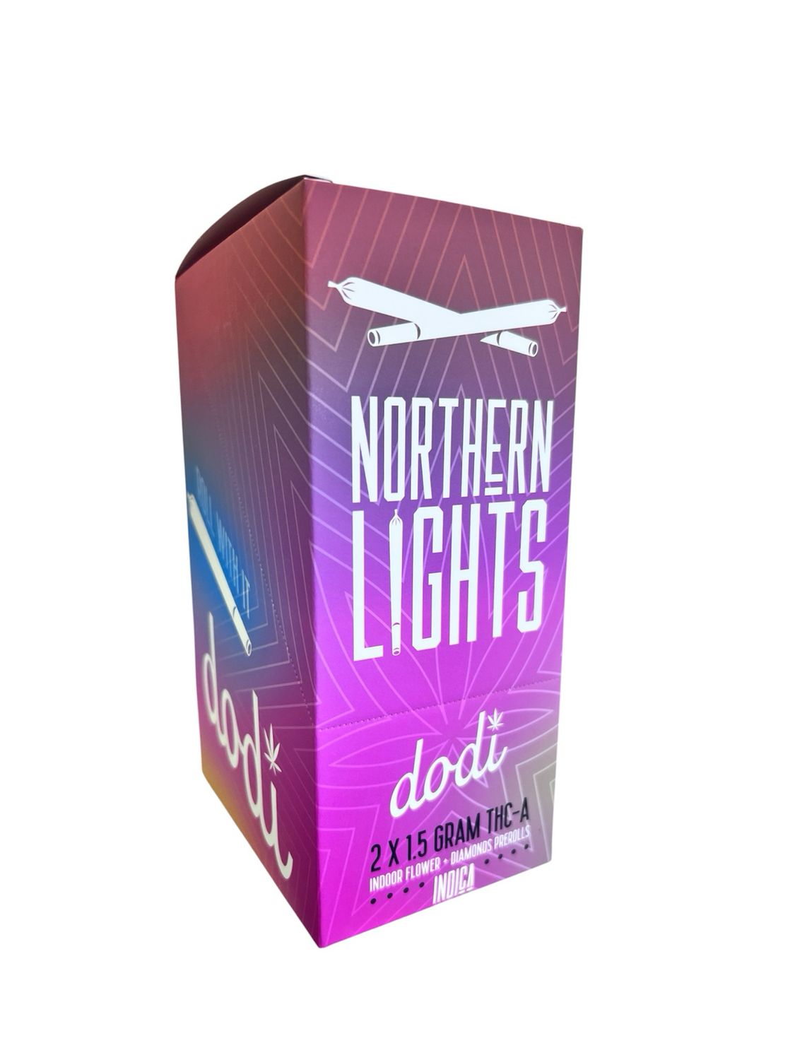 NORTHERN LIGHTS THCA PRE ROLL -  INDICA -  1.5G /2 JOINT - 10 CT