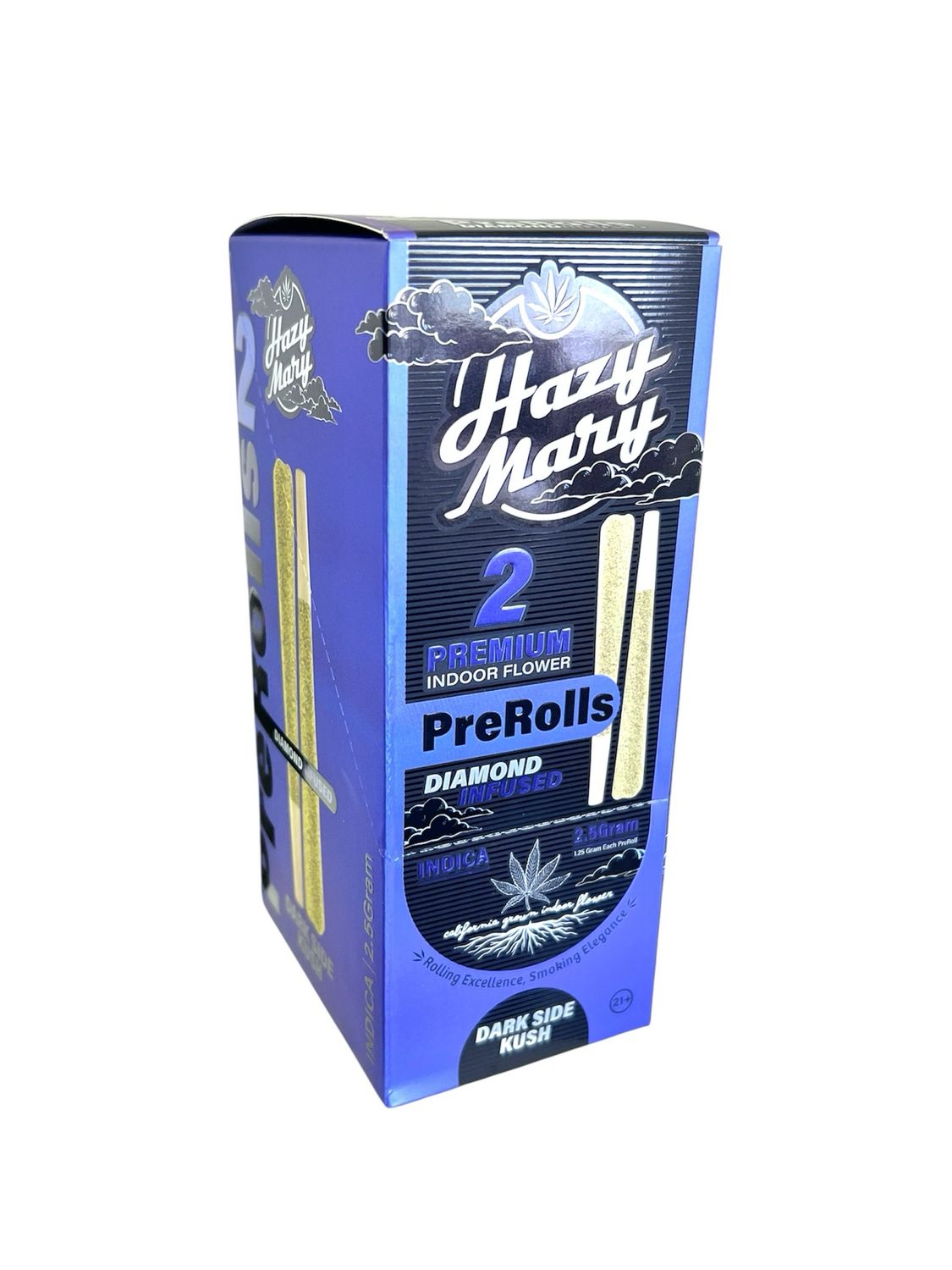 DARK SIDE KUSH - INDICA -  1.25G / 2 JOINT - 10 CT