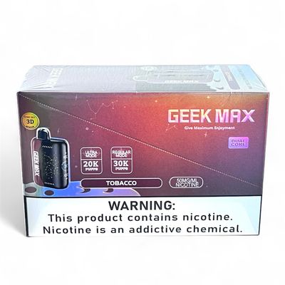GEEK MAX 30K PUFFS - TOBACCO