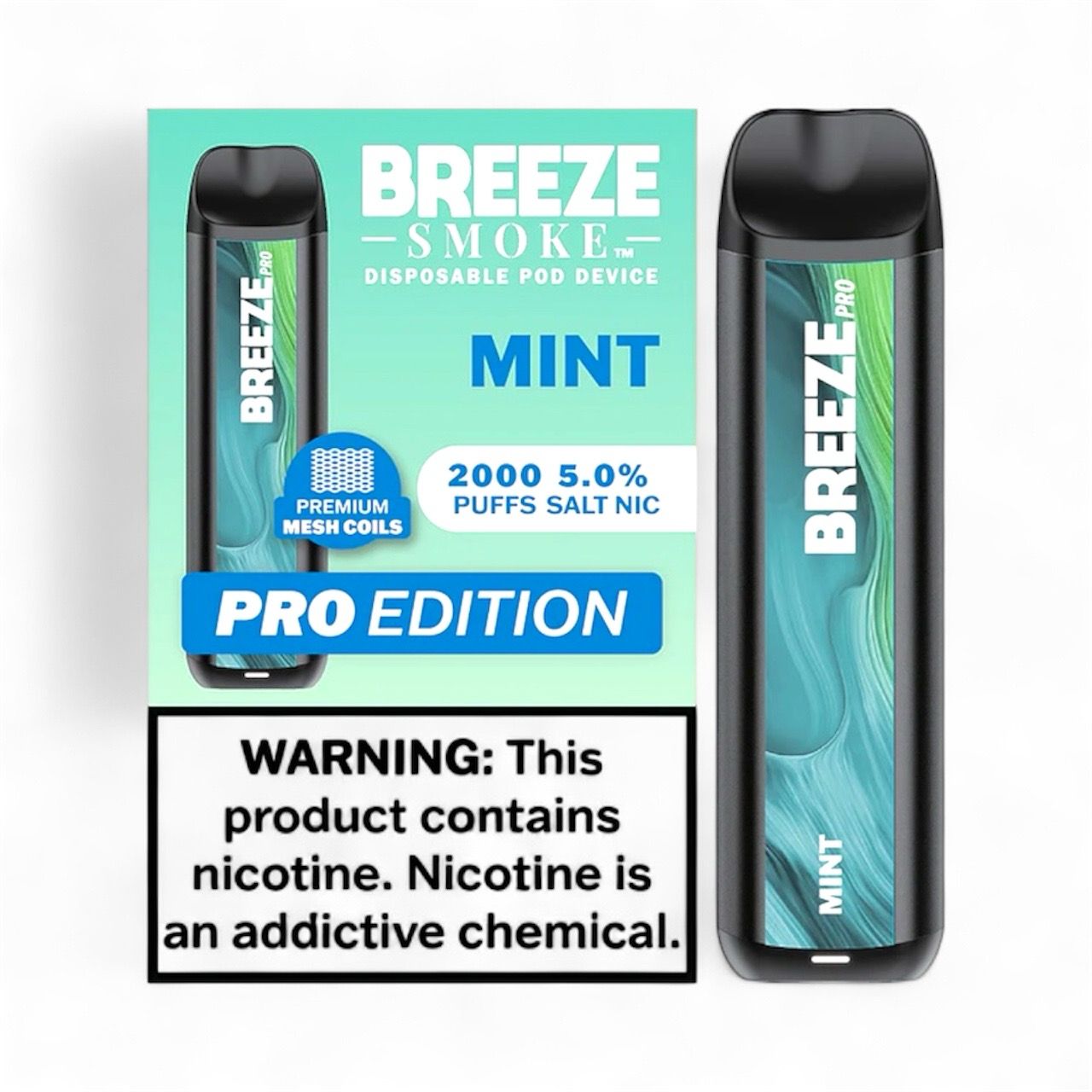 BREEZE PRO 2K PUFFS - MINT