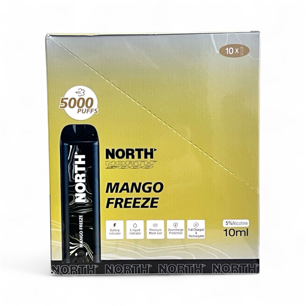 NORTH 5K PUFFS - MANGO FREEZE