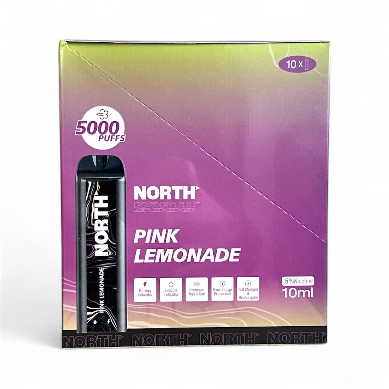 NORTH 5K PUFFS - PINK LEMONADE