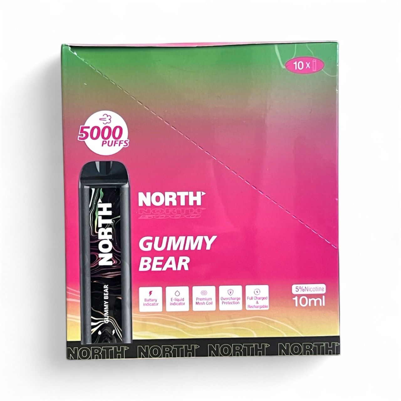 NORTH 5K PUFFS - GUMMY BEAR