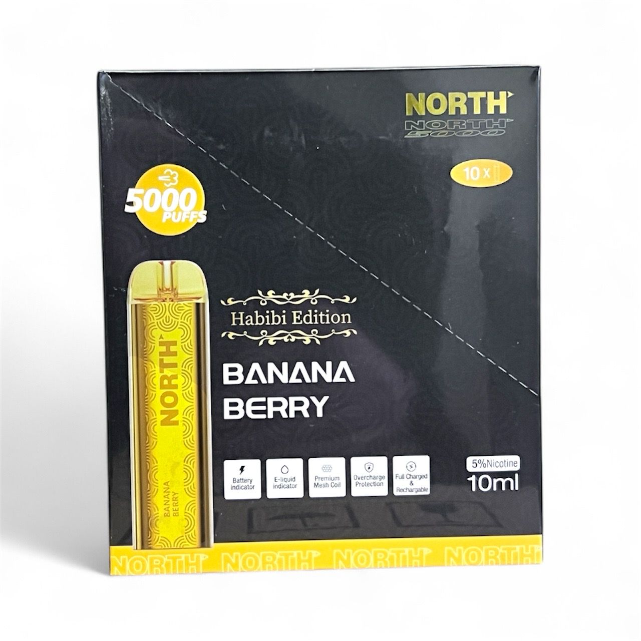 NORTH 5K PUFFS - BANANA BERRY