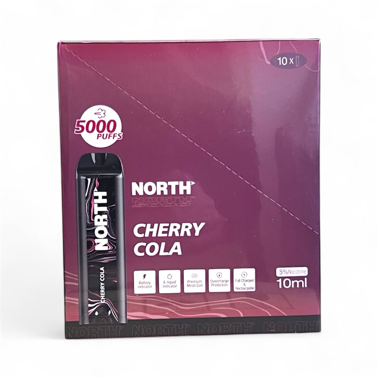 NORTH 5K PUFFS - CHERRY COLA