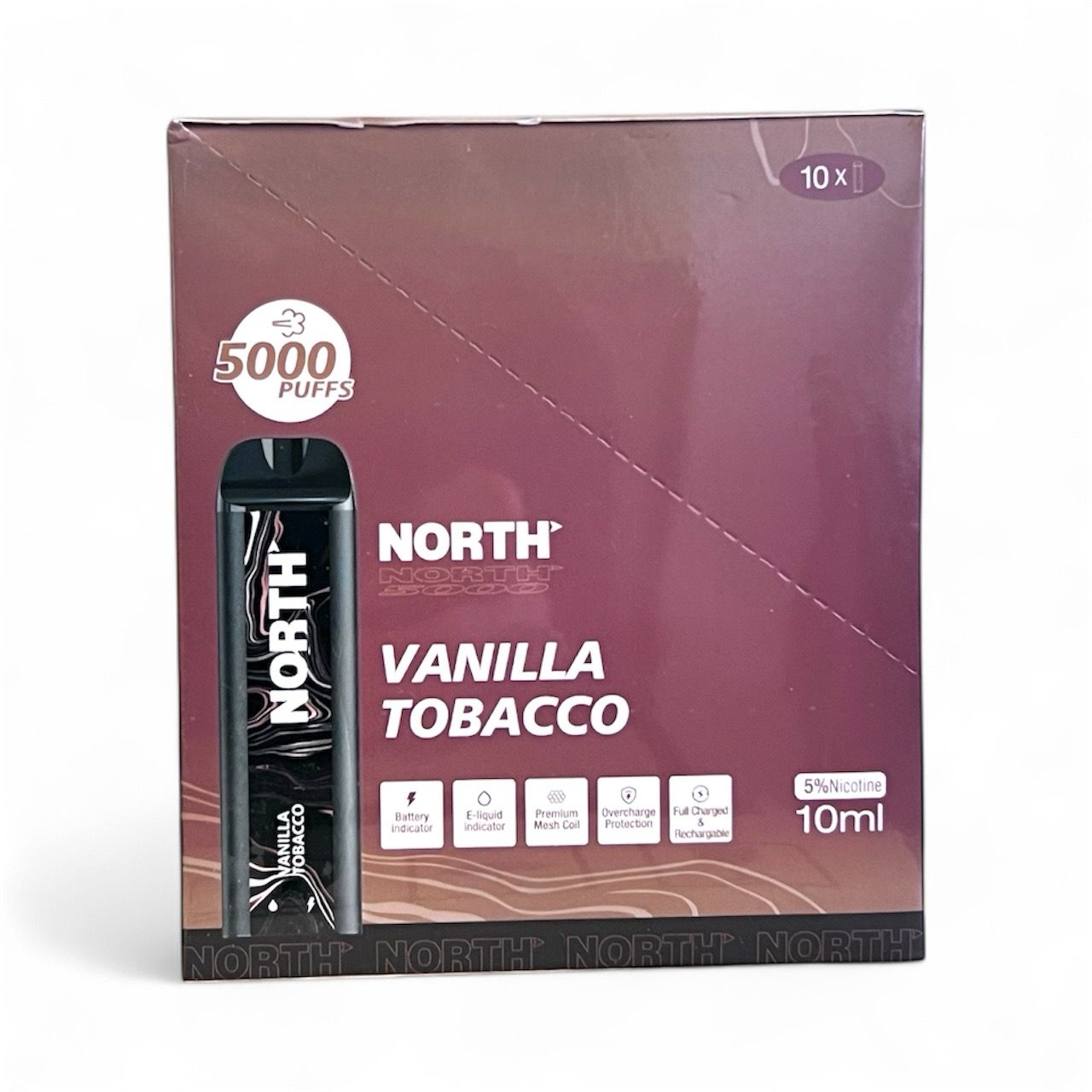 NORTH 5K PUFFS - VANILLA TOBACCO