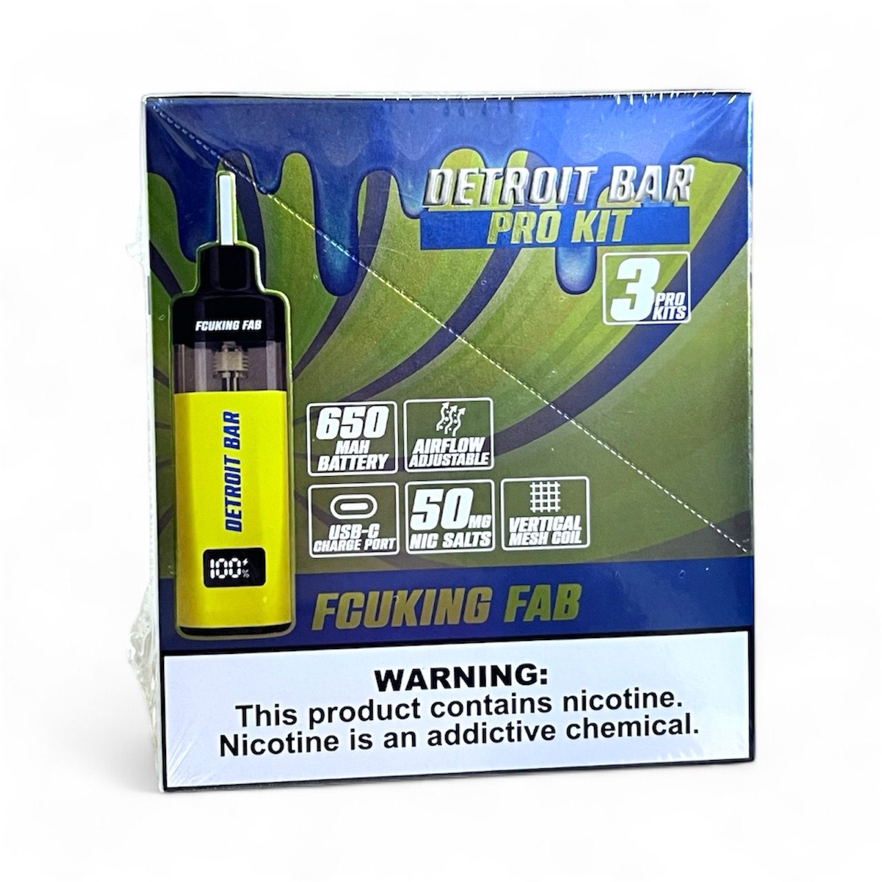DETROIT PRO KITS 30K PUFFS - FCUKING FAB