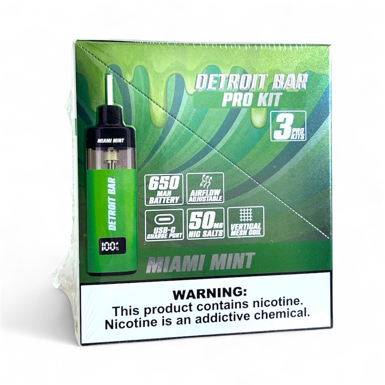 DETROIT PRO KITS 30K PUFFS - MIAMI MINT