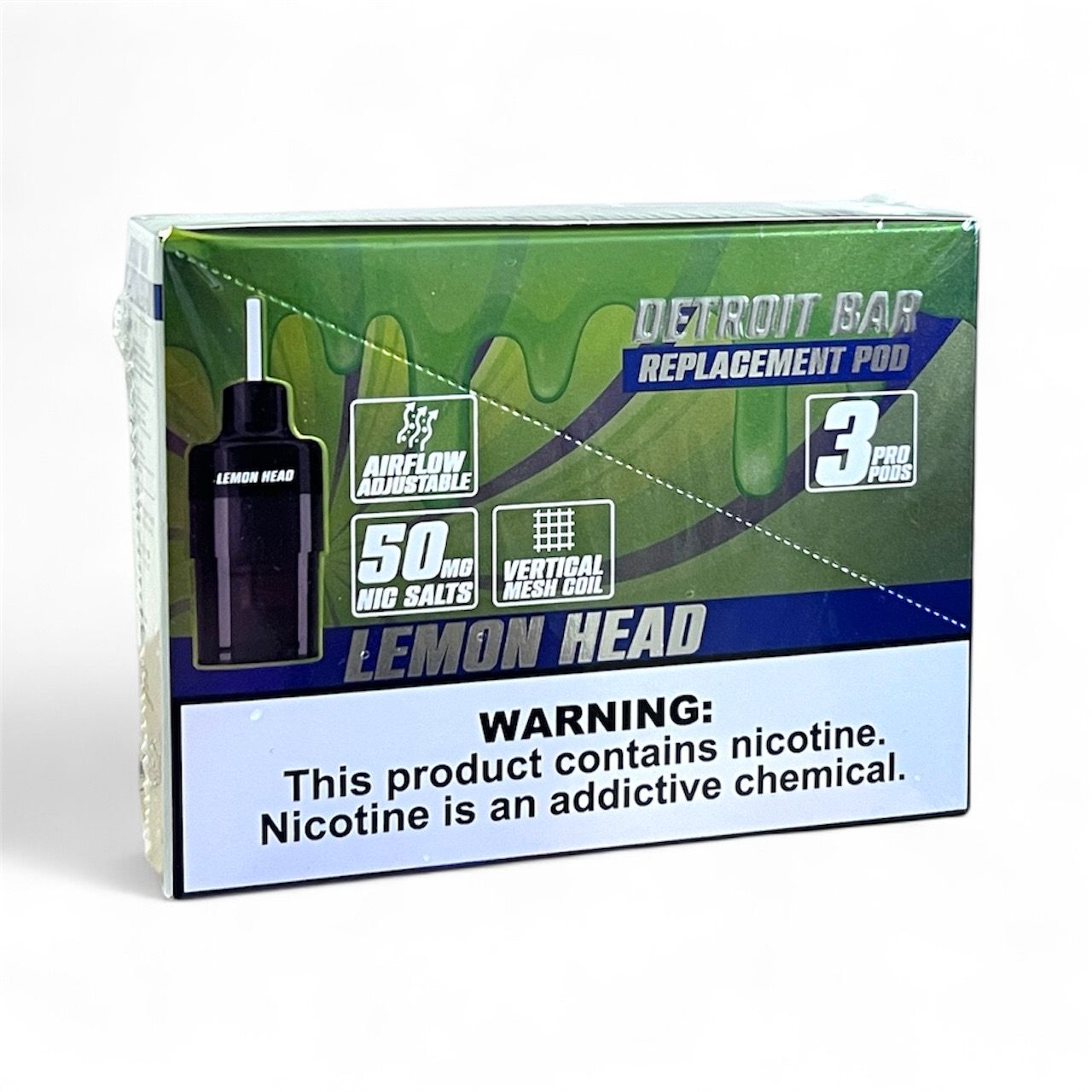 DETROIT PRO (PODS ONLY) 30K PUFFS - LEMON HEAD