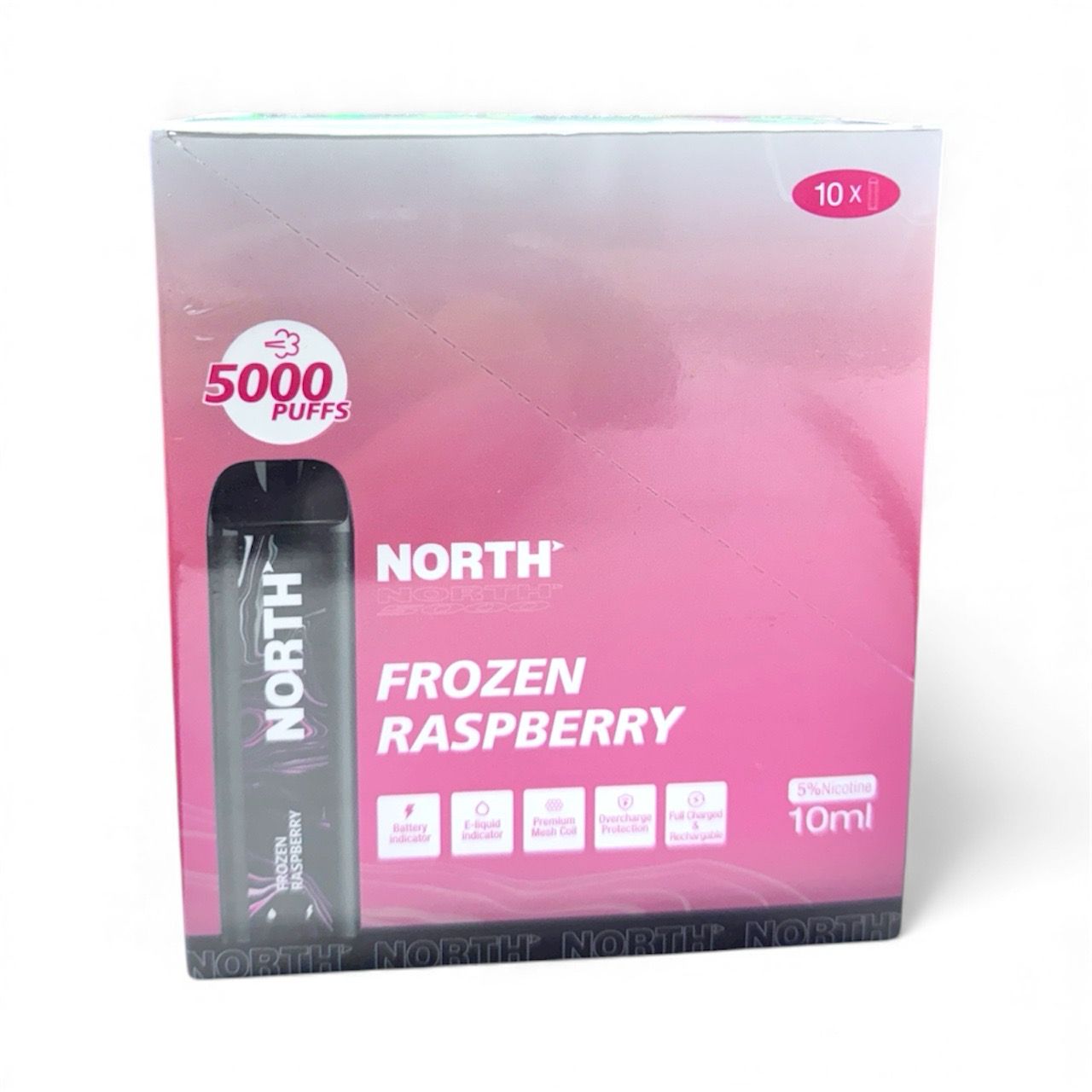 NORTH 5K PUFFS - FROZEN RASPBERRY
