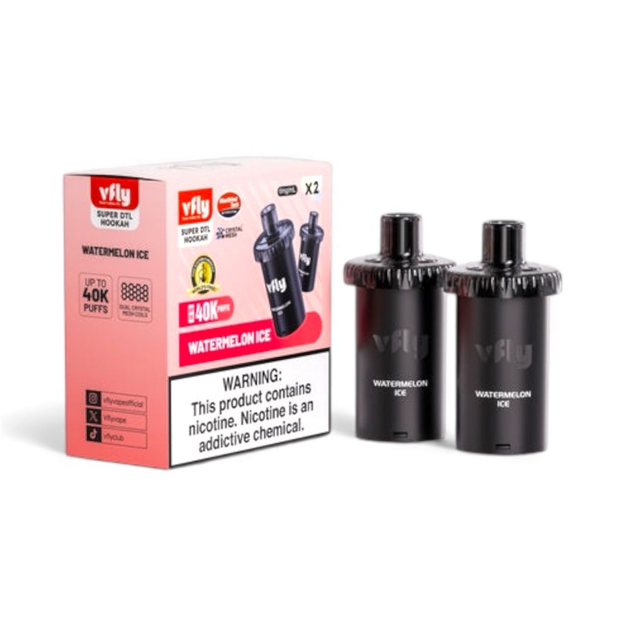 V FLY HOOKAH PODS - WATERMELON ICE