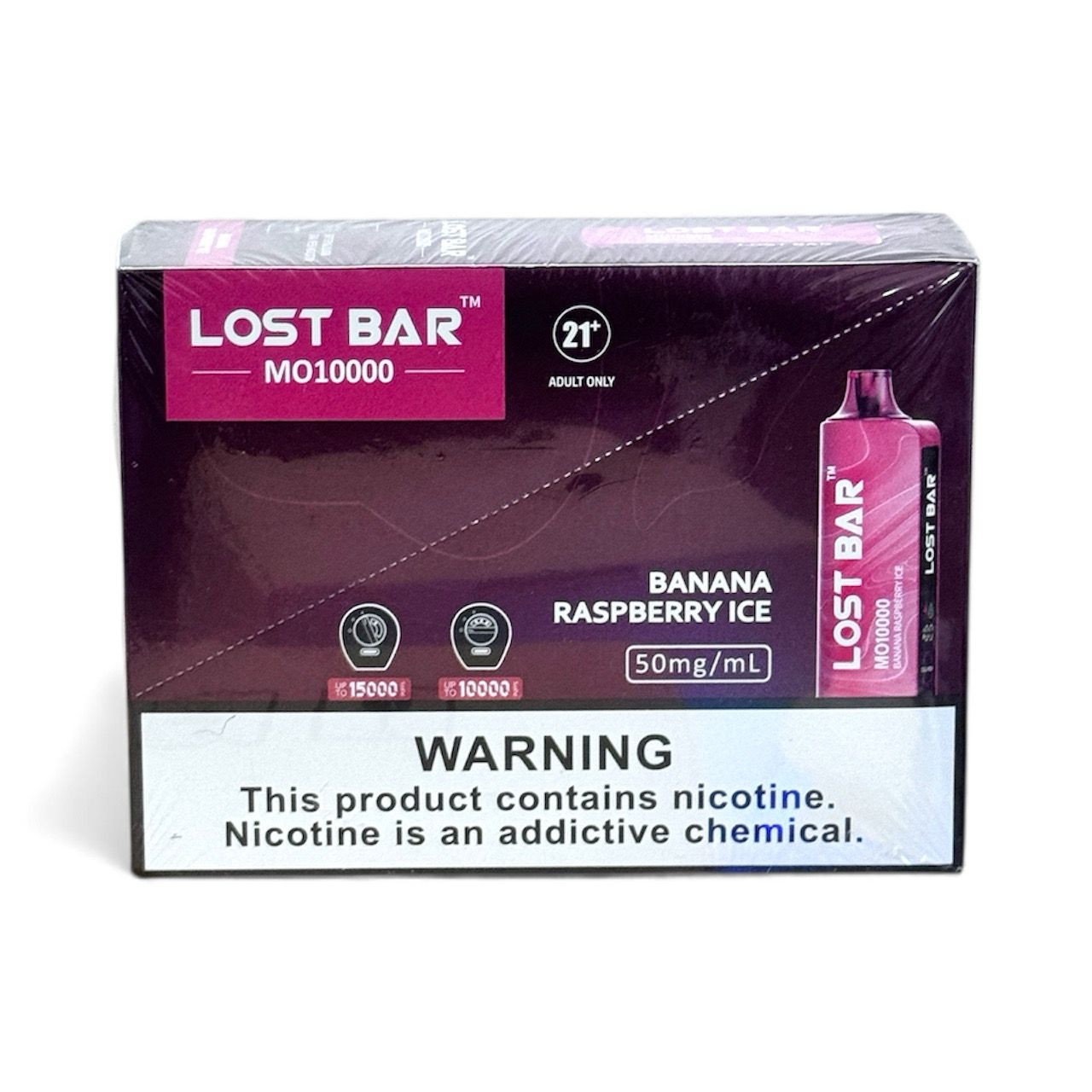 LOST BAR - BANANA RASPBERRY ICE