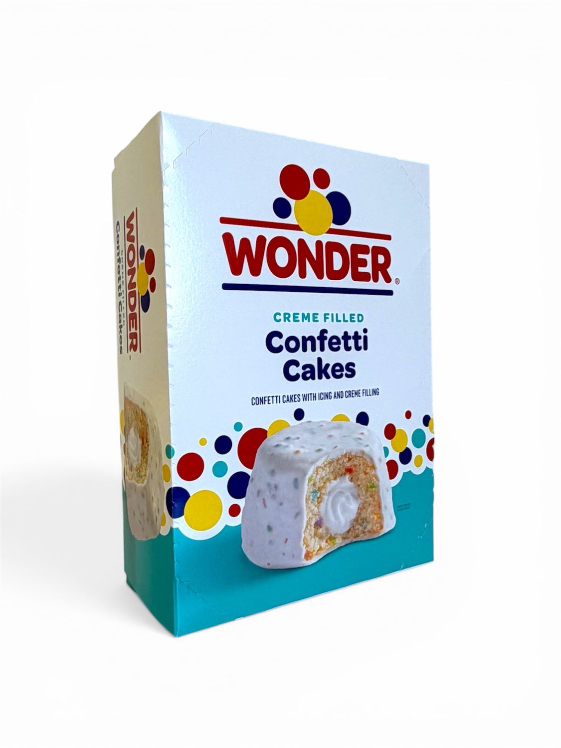 WONDER CREME FILLED CONFETTI CAKES