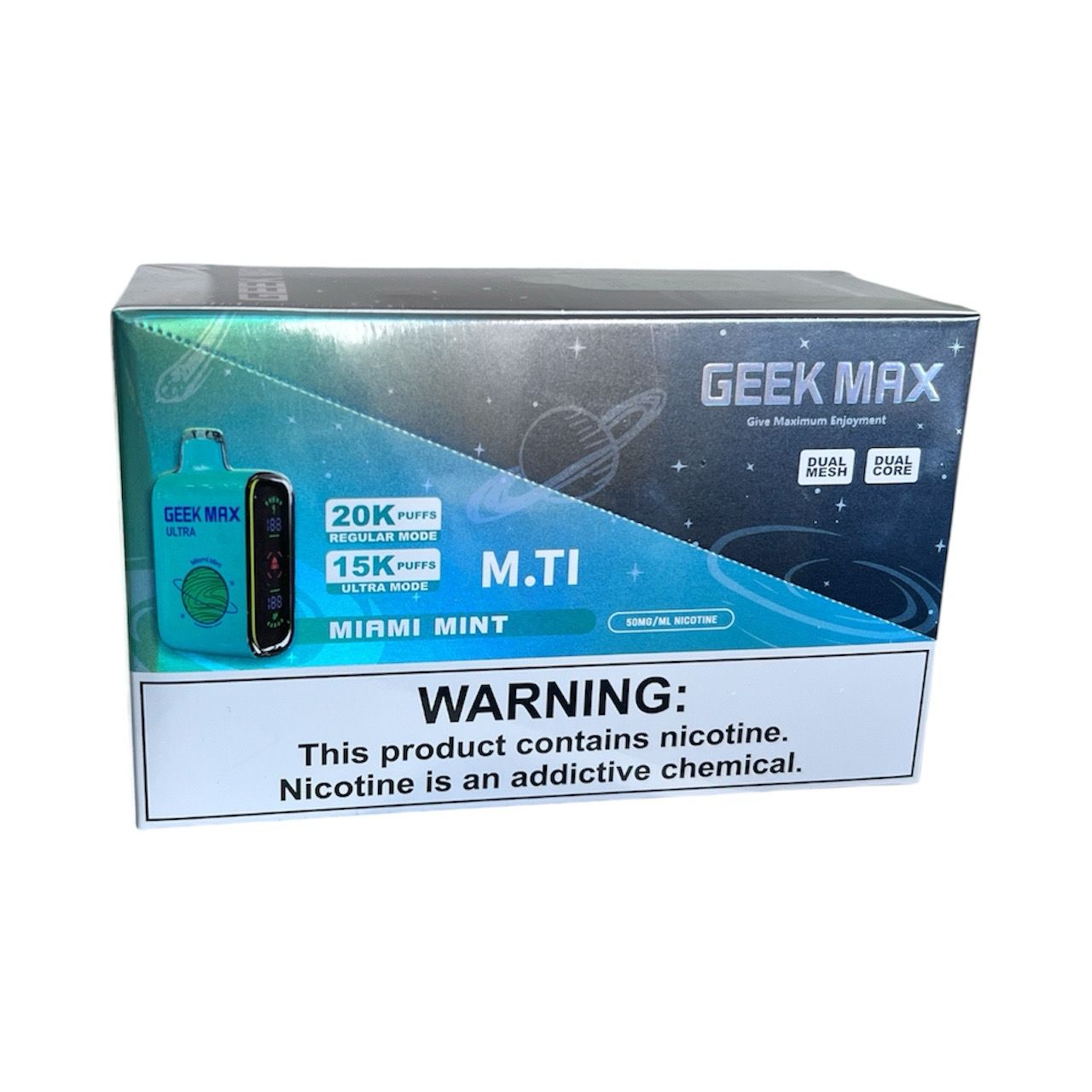 GEEK MAX 15K PUFFS - MIAMI MINT