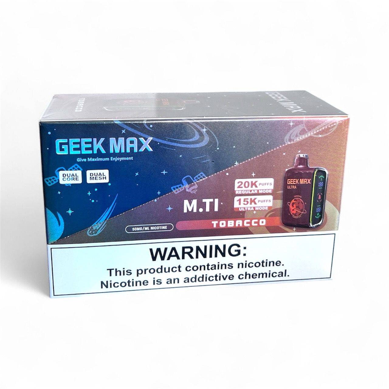 GEEK MAX 15K PUFFS - TOBACCO