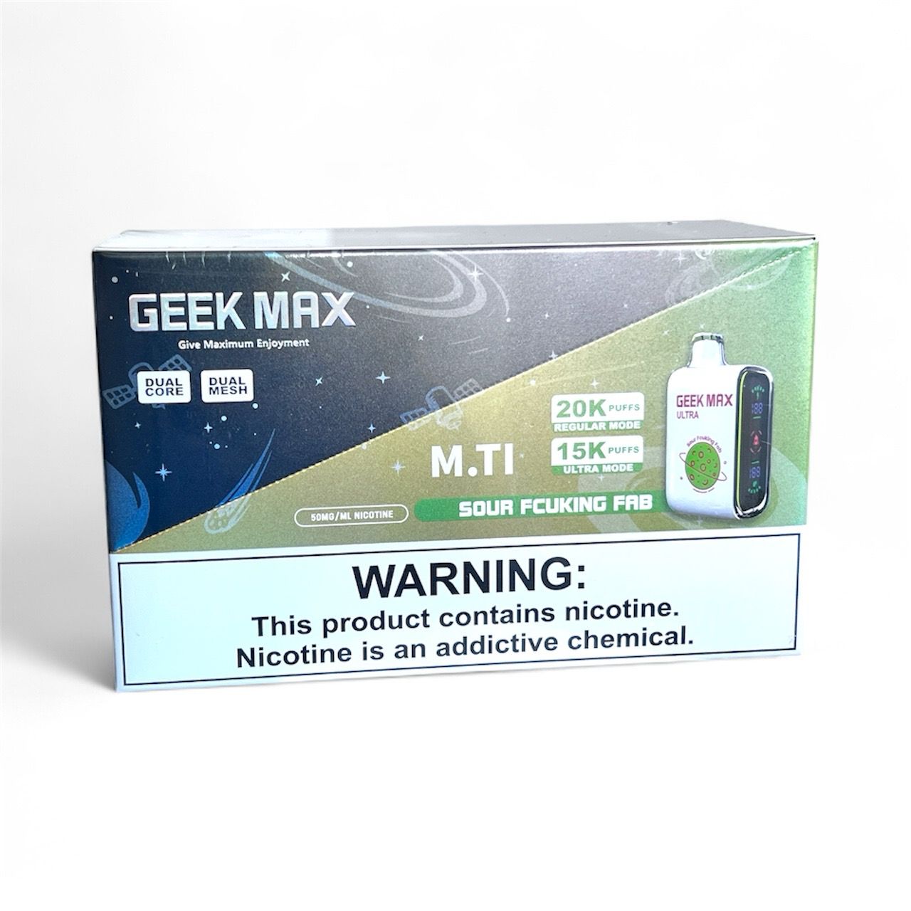 GEEK MAX 15K PUFFS - SOUR FCUKING FAB