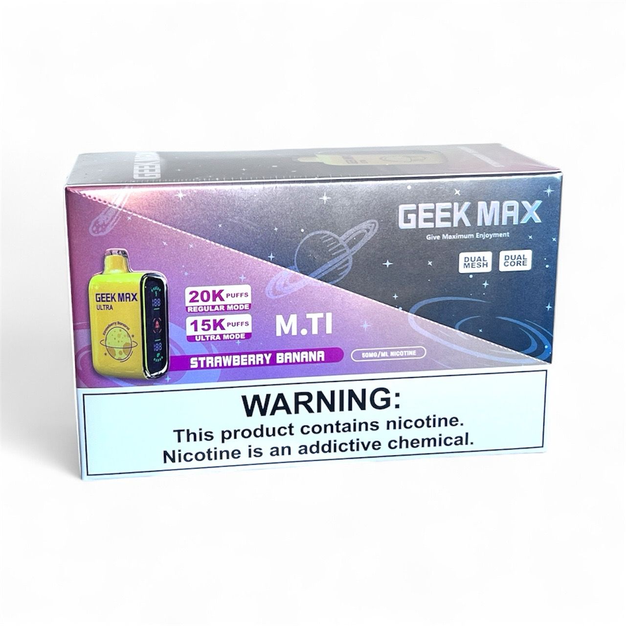 GEEK MAX 15K PUFFS - STRAWBERRY BANANA