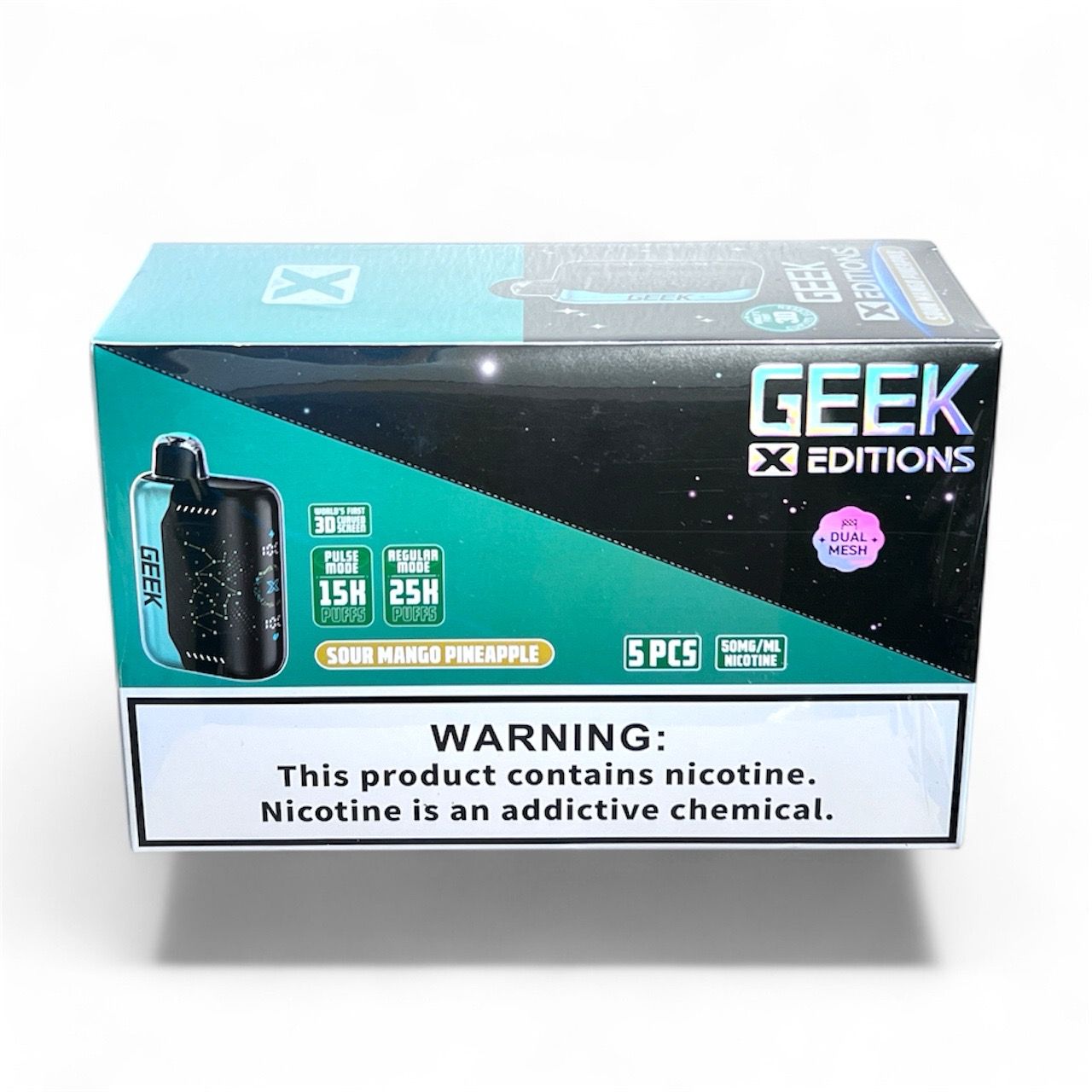GEEK X ADDITION 25K PUFFS - SOUR MANGO PINEAPPLE