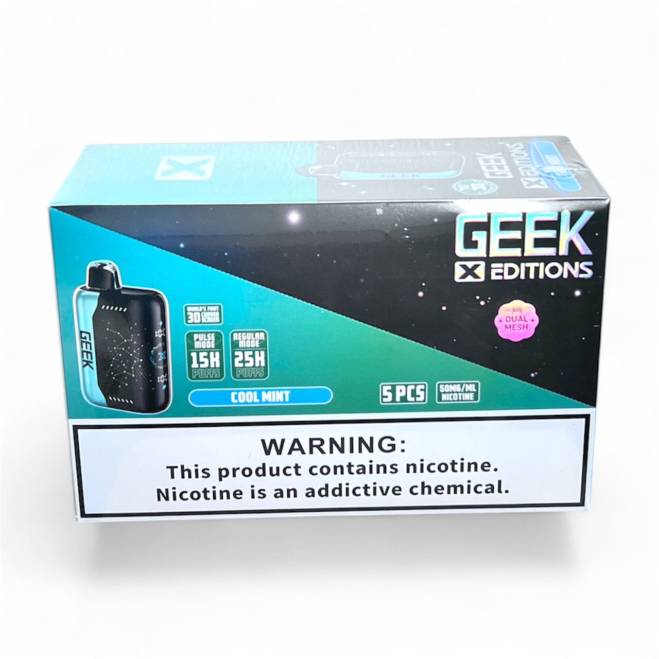 GEEK X ADDITION 25K PUFFS - COOL MINT