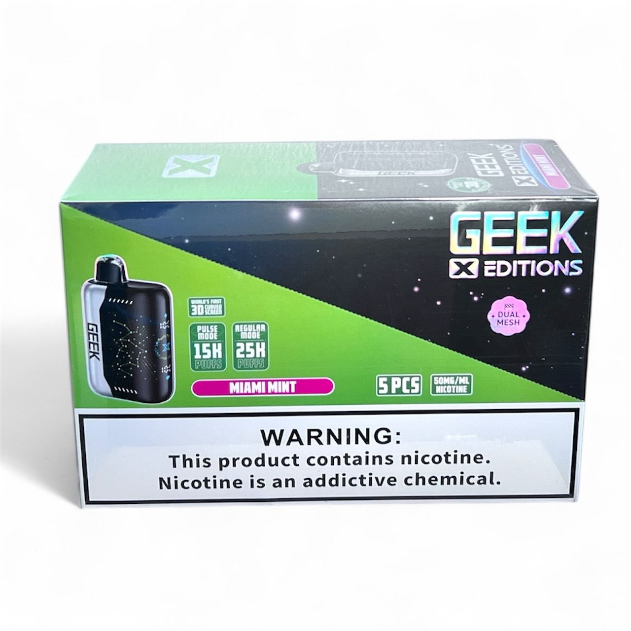 GEEK X ADDITION 25K PUFFS - MIAMI MINT