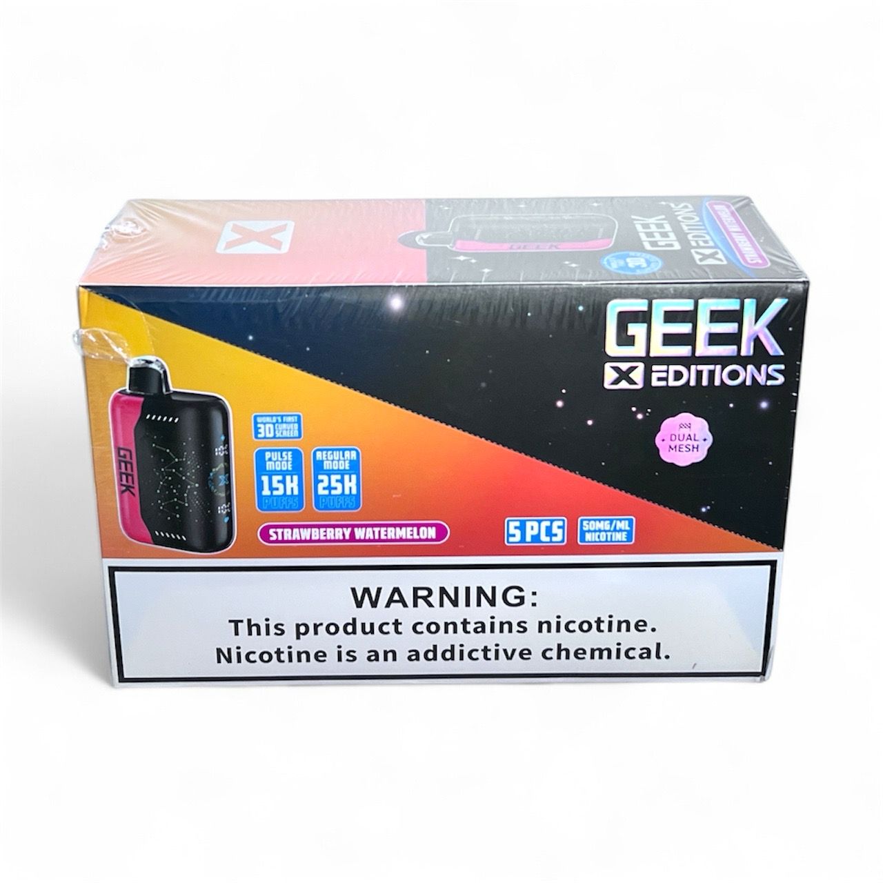 GEEK X ADDITION 25K PUFFS - STRAWBERRY WATERMELON