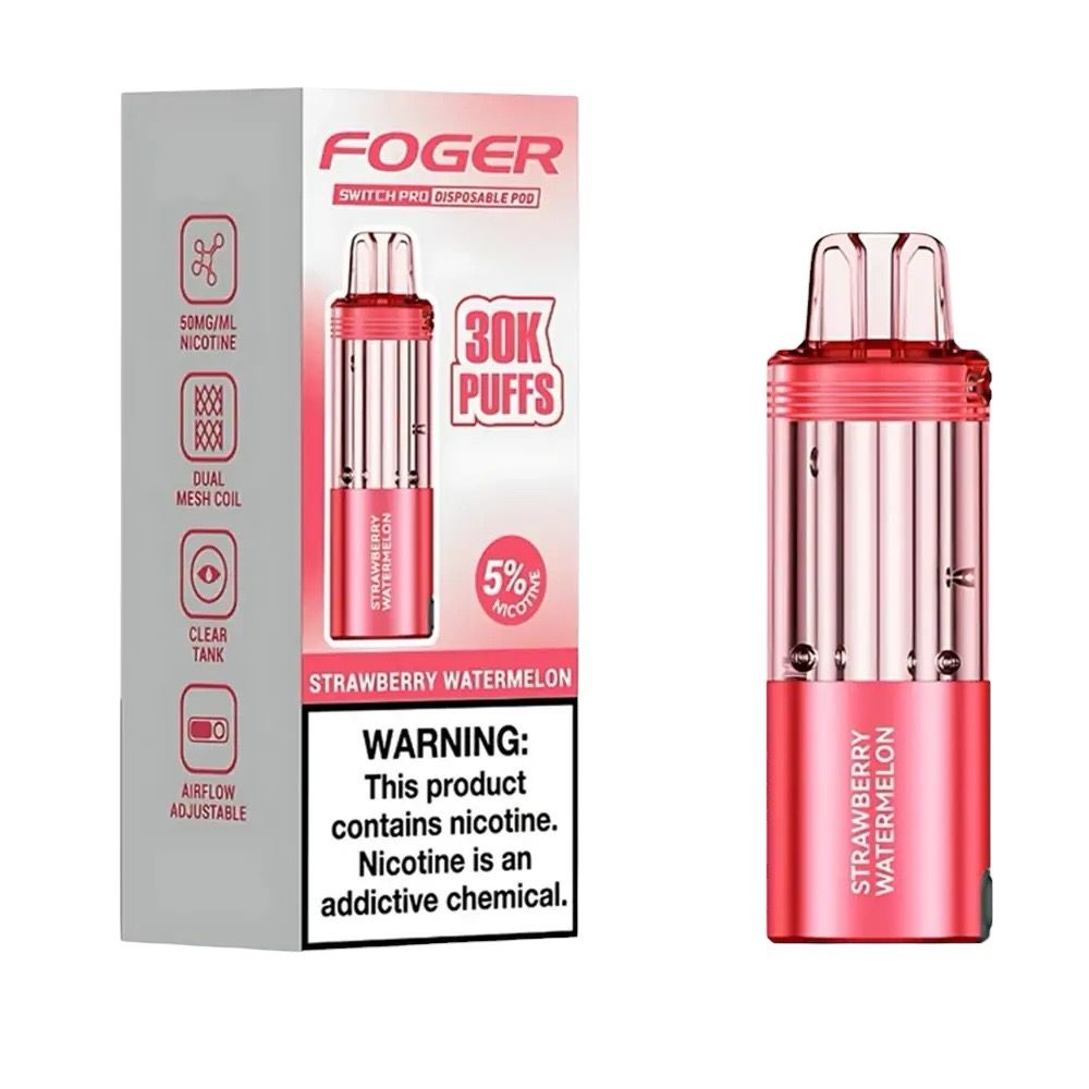FOGER SWITCH PRO (POD ONLY) 30K PUFFS - STRAWBERRY WATERMELON