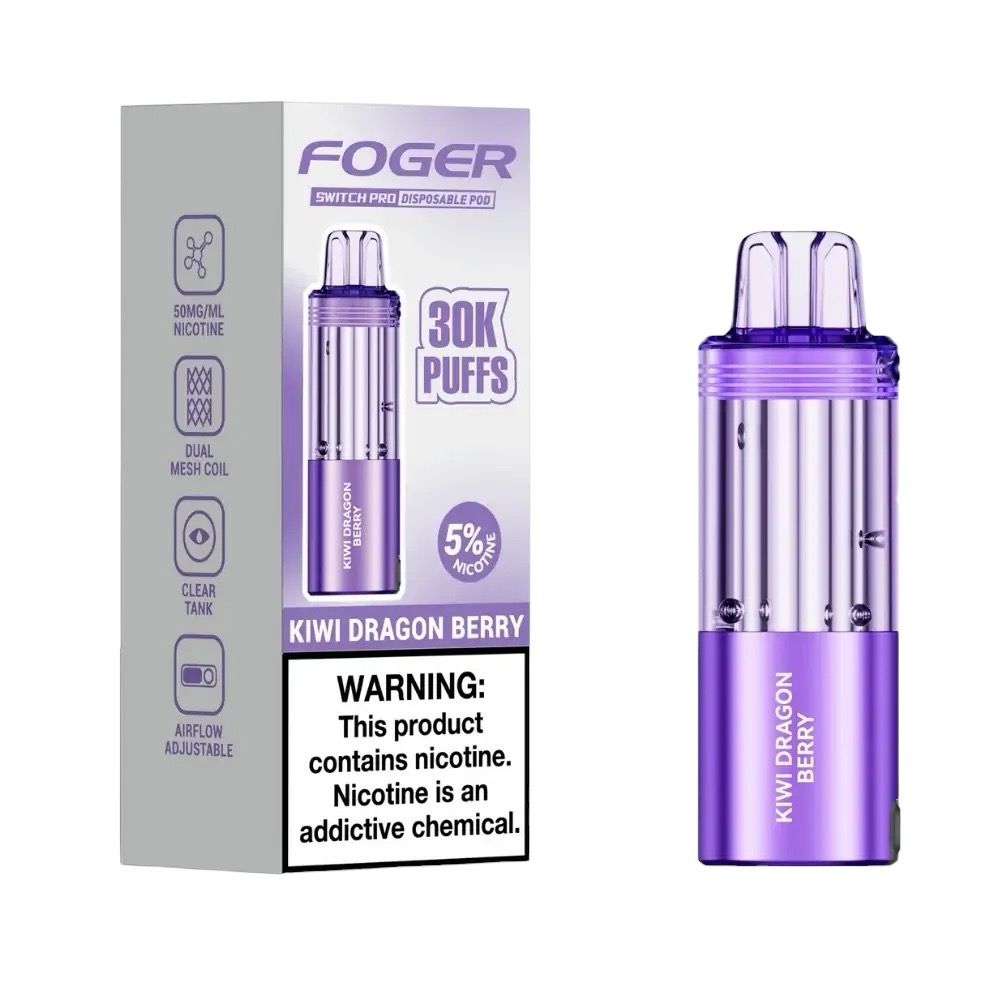 FOGER SWITCH PRO (POD ONLY) 30K PUFFS - KIWI DRAGON BERRY