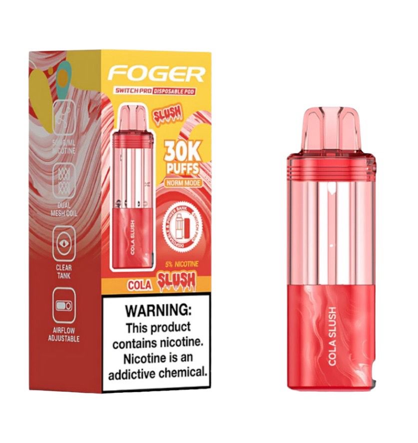 FOGER SWITCH PRO (POD ONLY) 30K PUFFS - COLA SLUSH