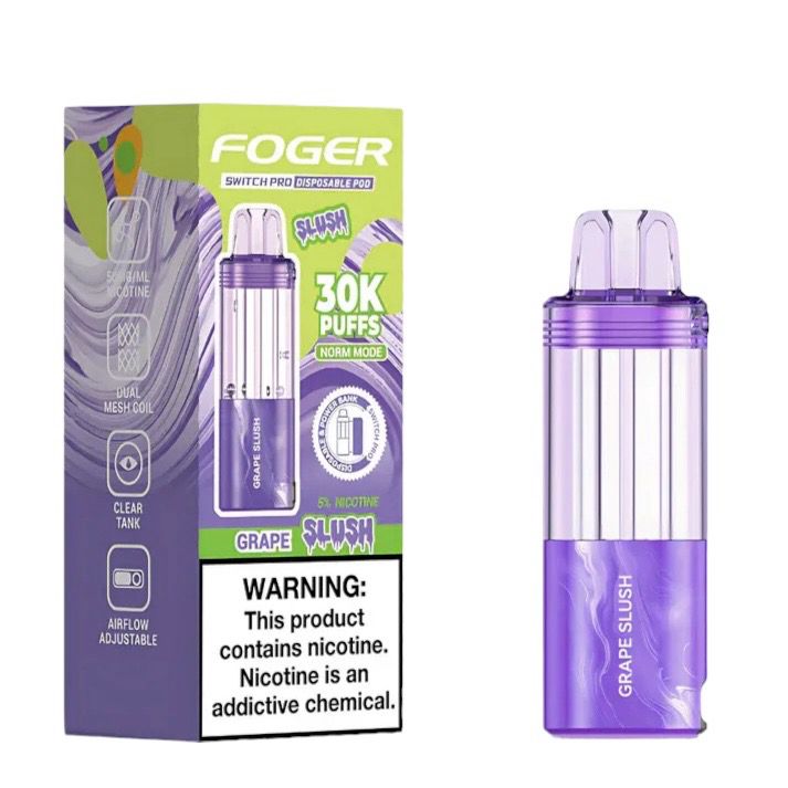 FOGER SWITCH PRO (POD ONLY) 30K PUFFS - GRAPE SLUSH
