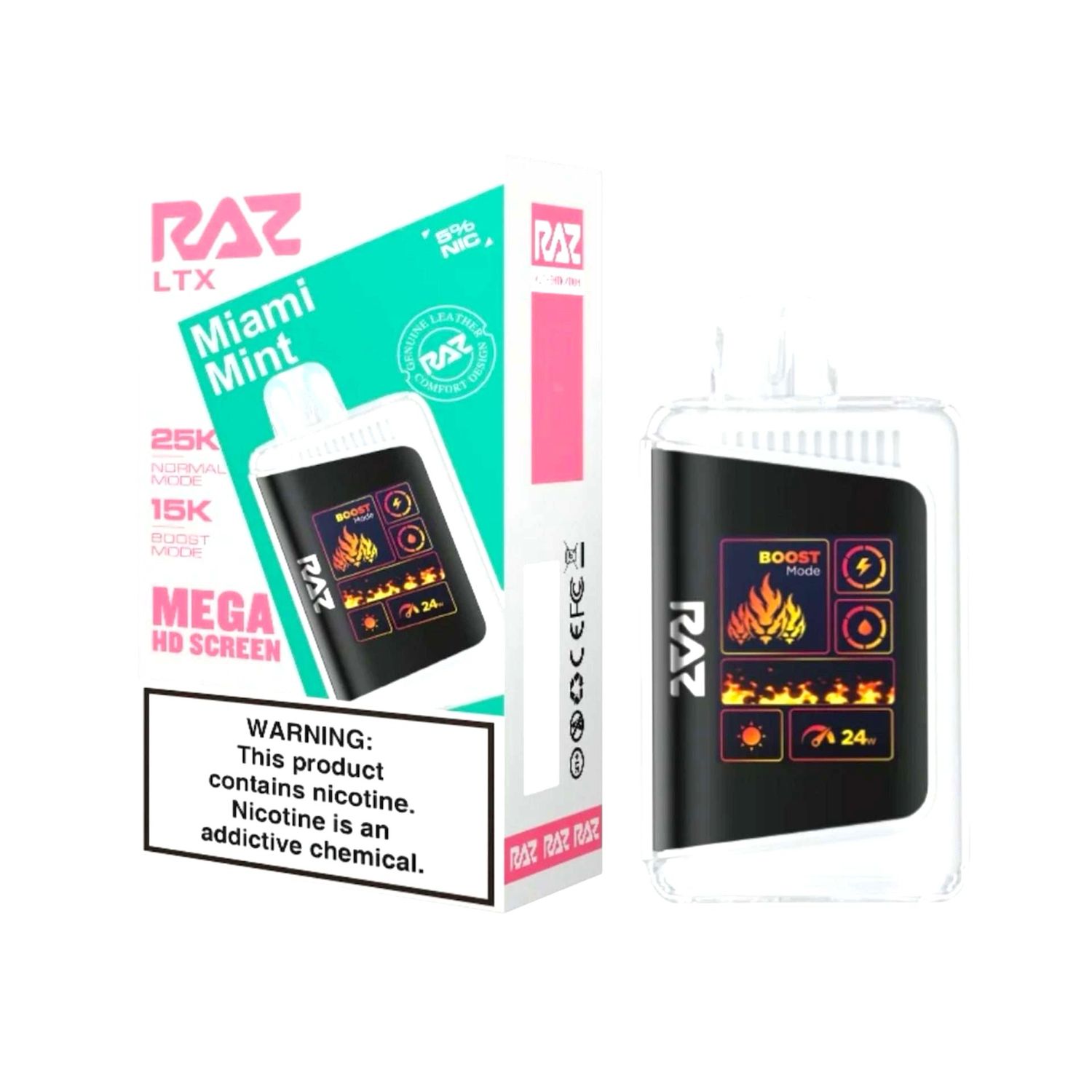 RAZ LTX 25K - MIAMI MINT