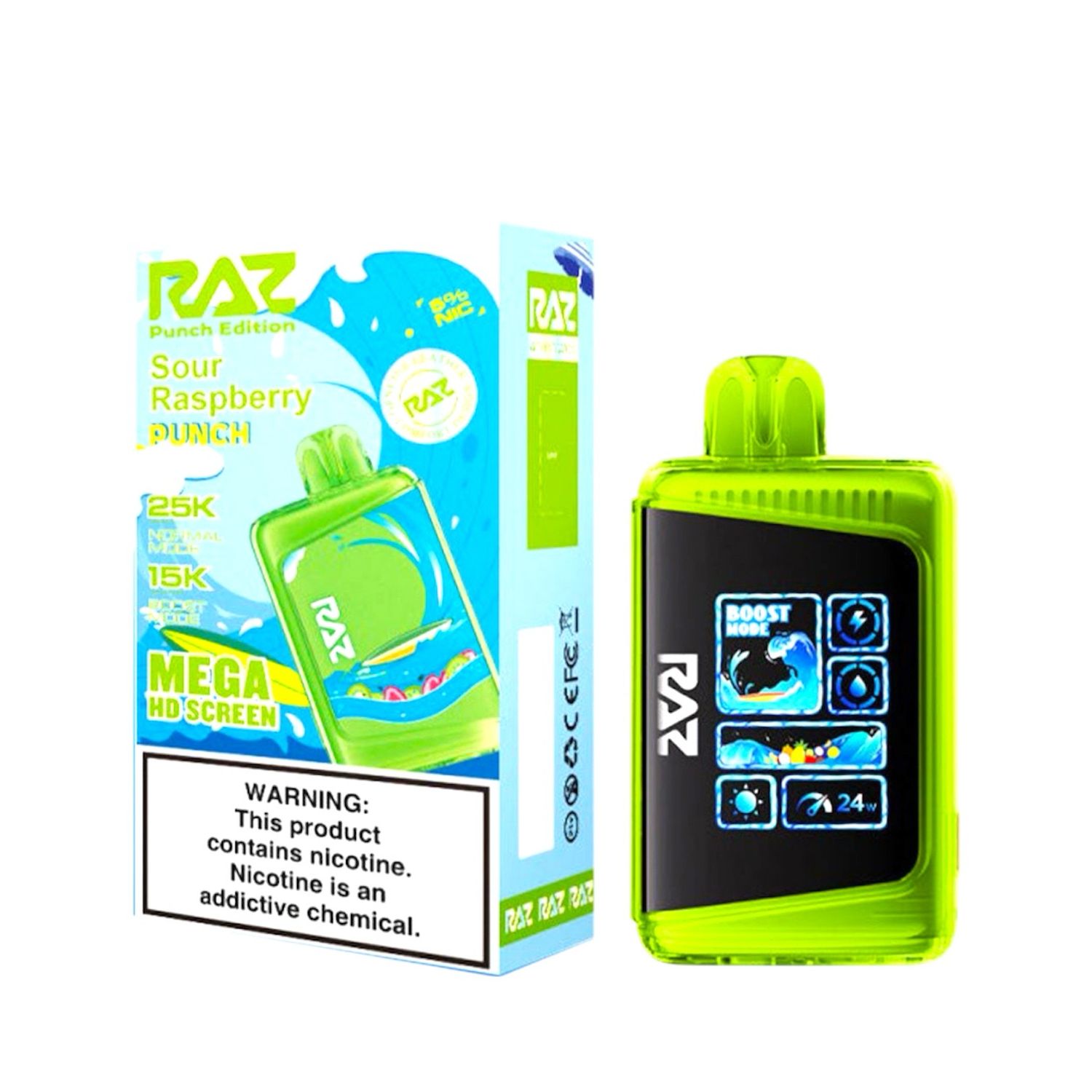 RAZ LTX 25K - SOUR RASPBERRY PUNCH