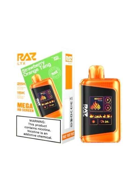 RAZ LTX 25K - STRAWBERRY ORANGE TANG