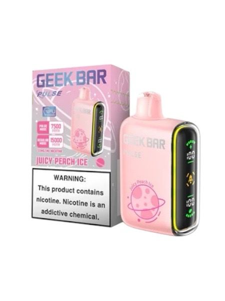 GEEK BAR PULSE 15K PUFFS - JUICY PEACH ICE