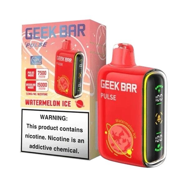 GEEK BAR PULSE 15K PUFFS - WATERMELON ICE