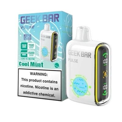 GEEK BAR PULSE 15K PUFFS - COOL MINT
