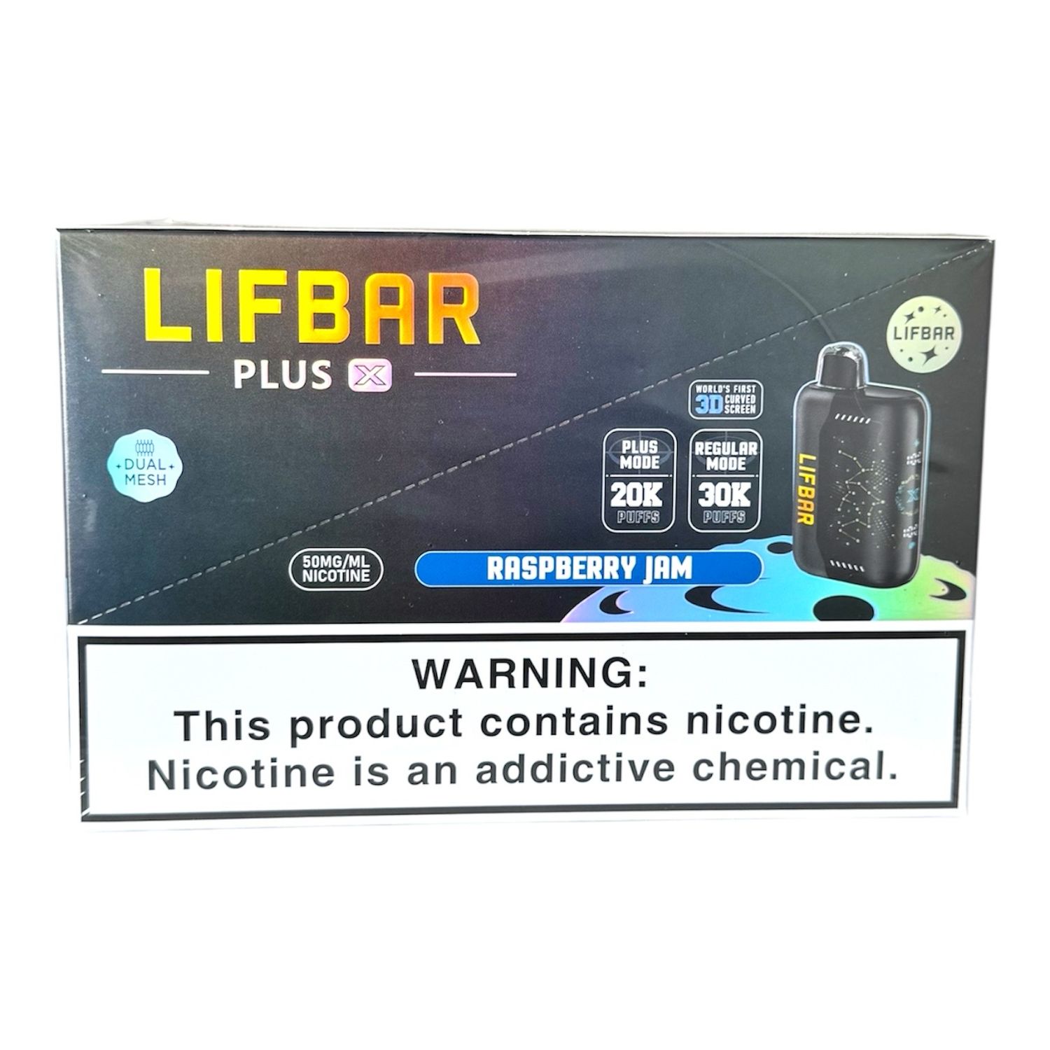 LIFBAR PULSE X 30K - RASPBERRY JAM