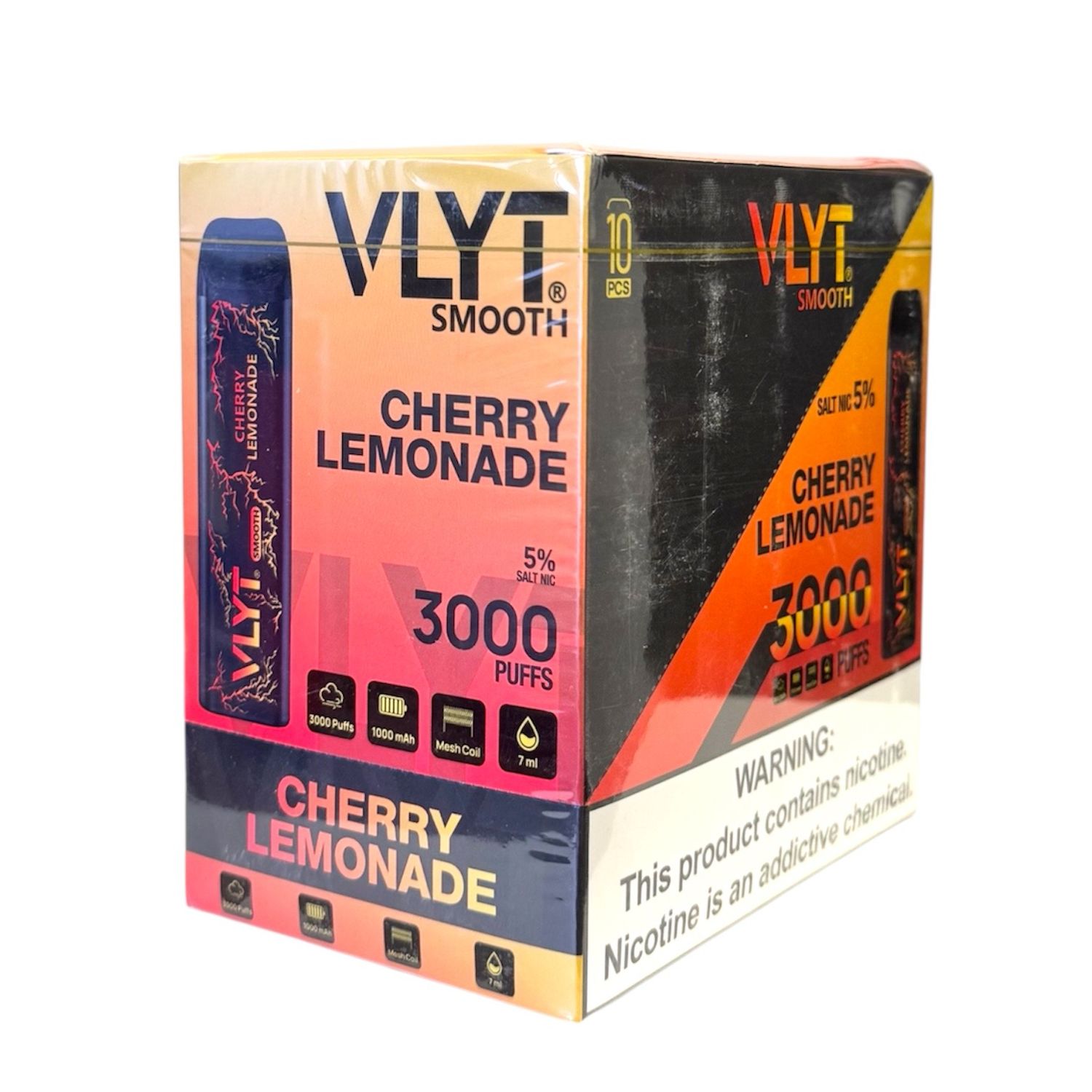 VLYT 3K PUFFS - CHERRY LEMONADE