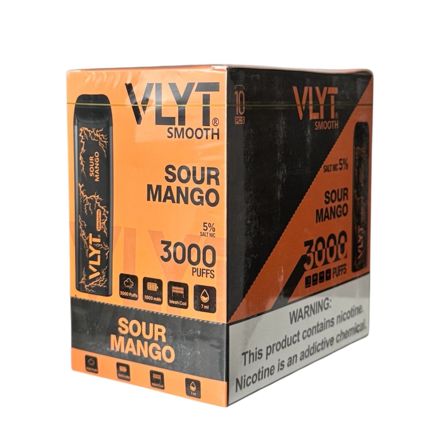 VLYT 3K PUFFS - SOUR MANGO