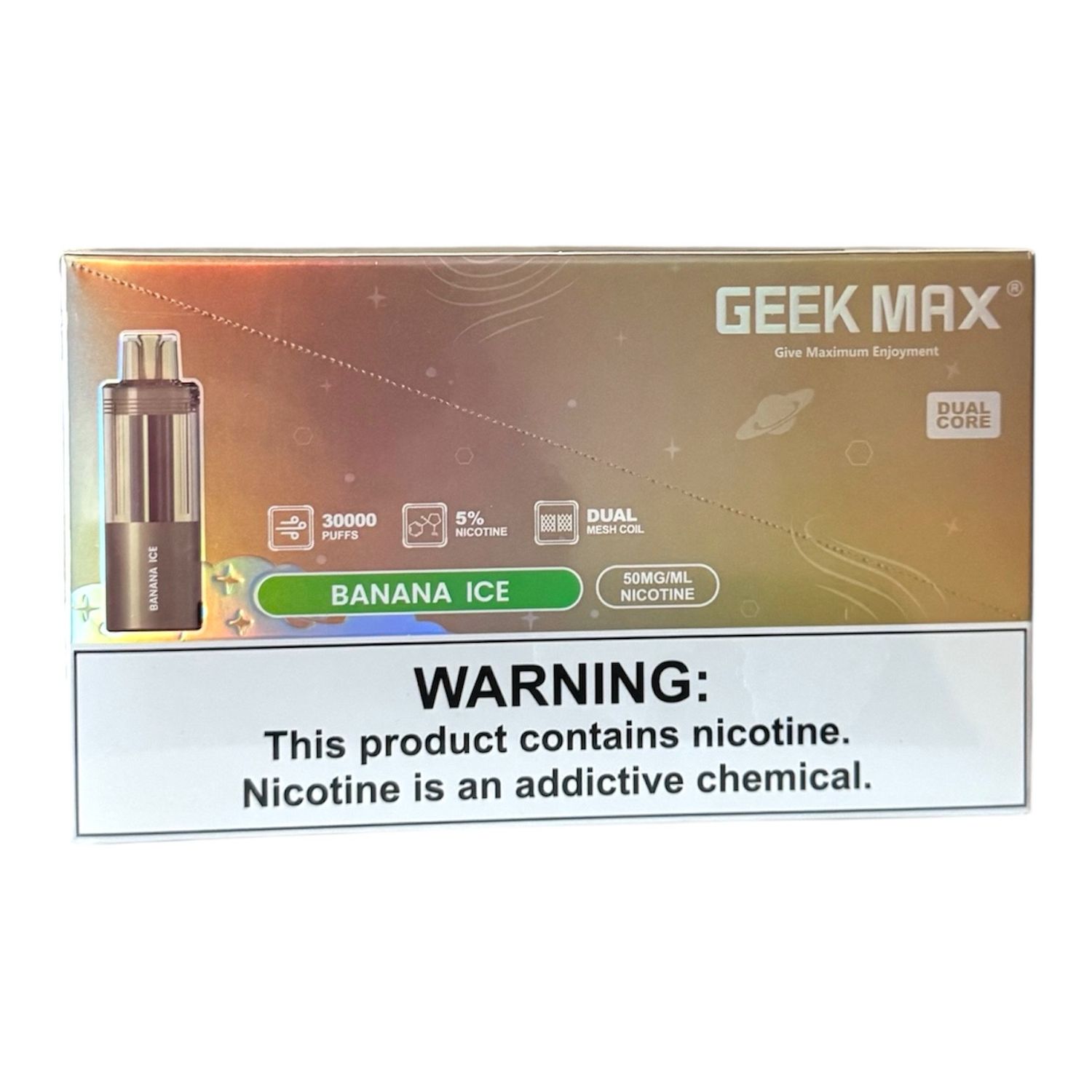 GEEK MAX 30K PUFFS - BANANA ICE