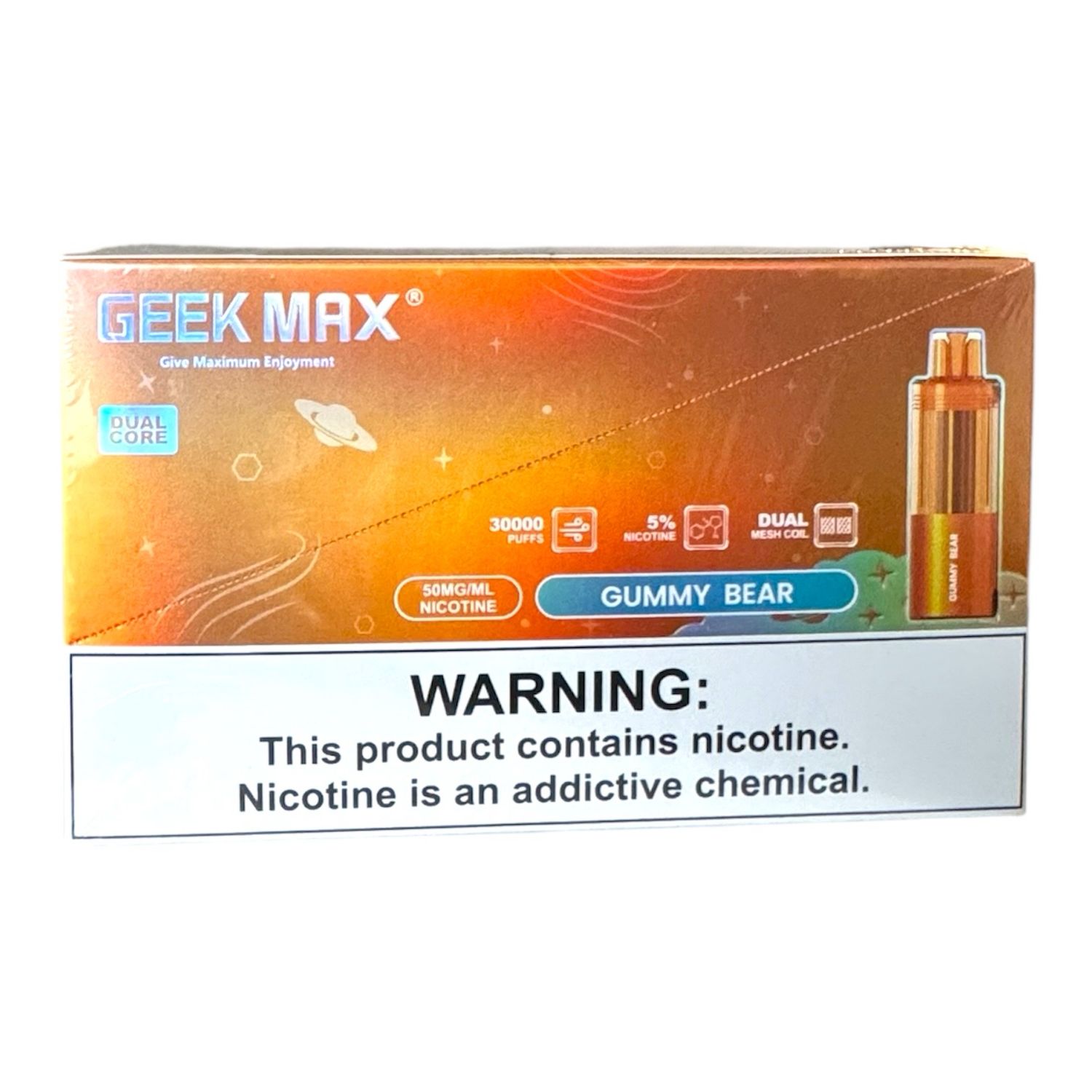 GEEK MAX 30K PUFFS - GUMMY BEAR