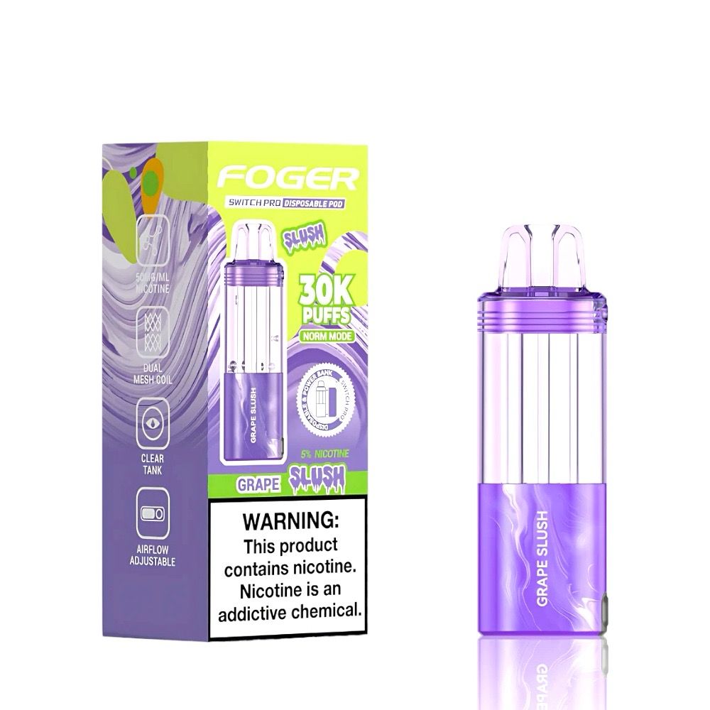 FOGER SWITCH PRO (POD ONLY) 30K PUFFS - GRAPE SLUSH