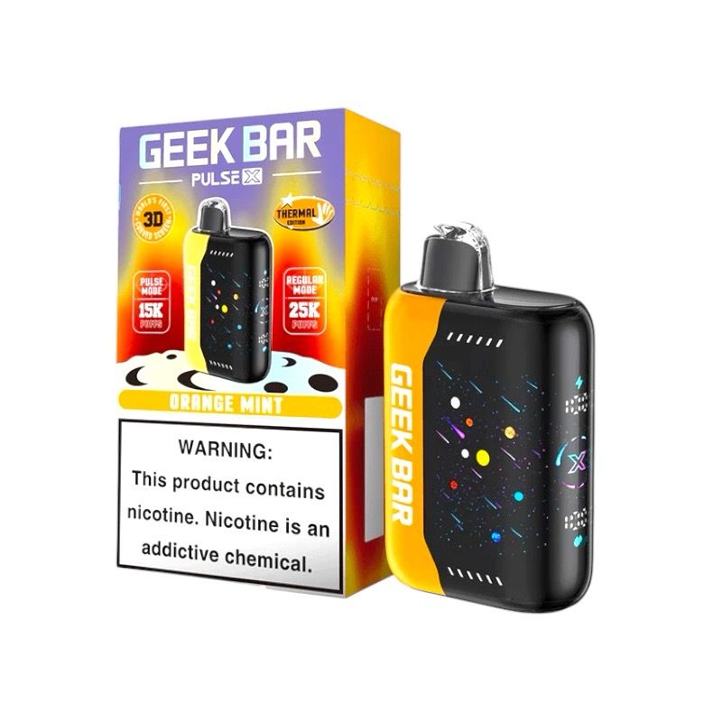 GEEK BAR PULSE X 25K - ORANGE MINT