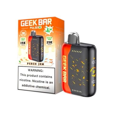 GEEK BAR PULSE X 25K - PEACH JAM